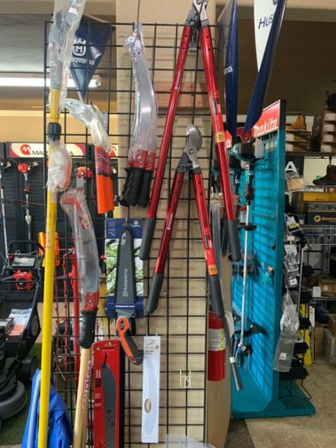 Spring Valley Lawnmower Shop. Gardening Tools.
